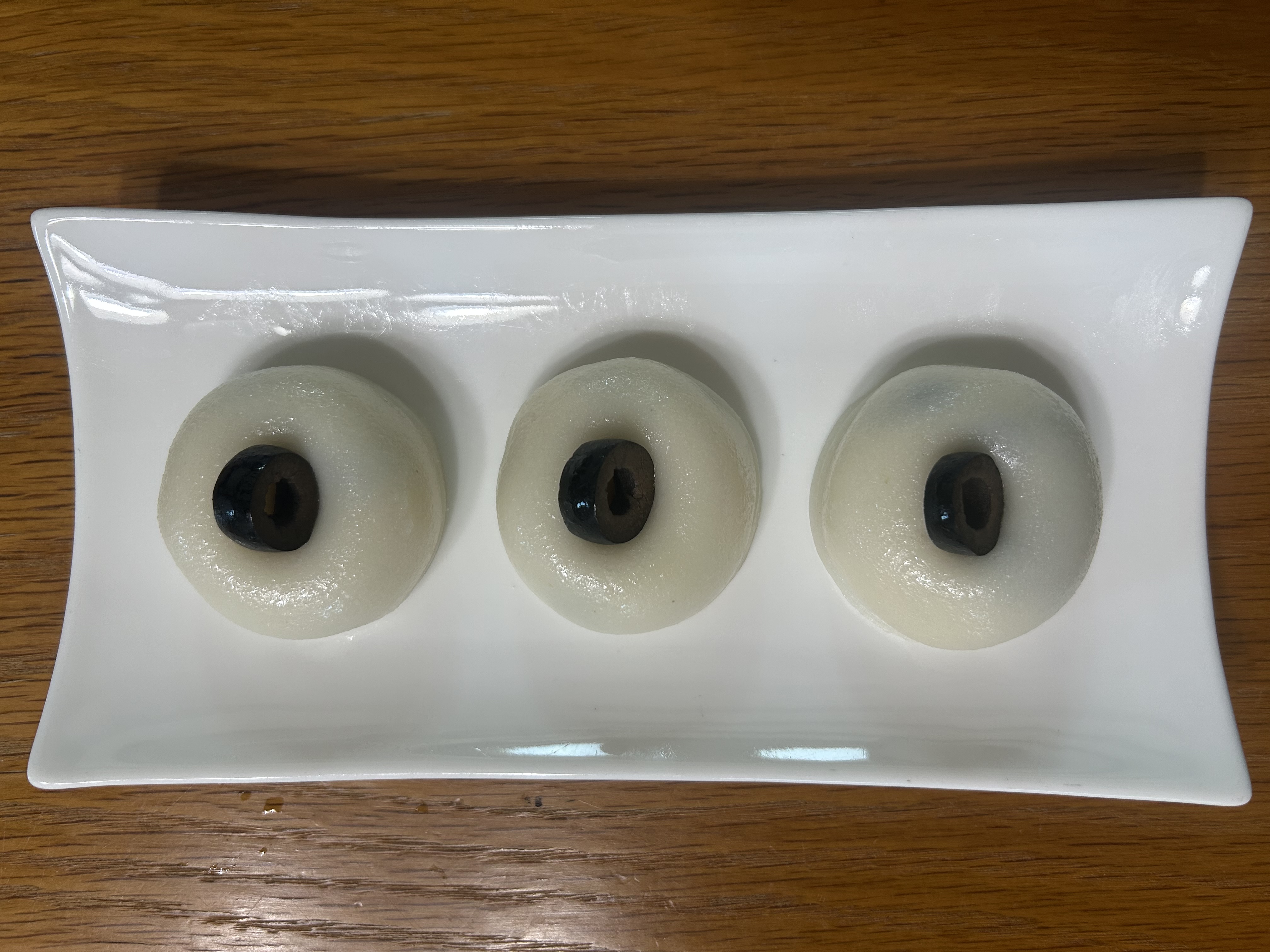 흑임자 바람떡 3개